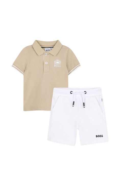 Completo polo e bermuda HUGO BOSS KIDS | J52848249